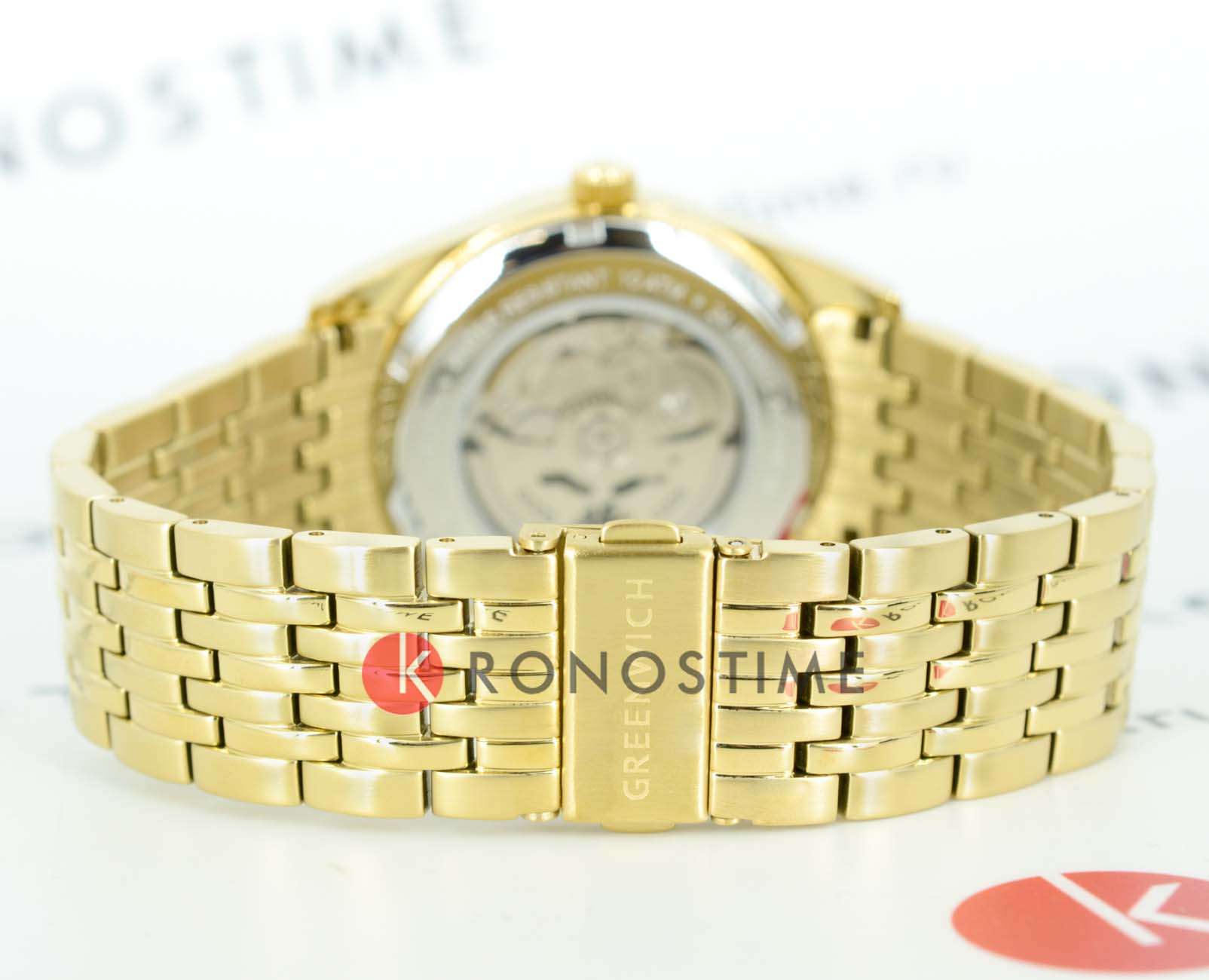 Greenwich Greenwich Good Luck Classic GW 074.20.33 мужские часы серебристый циферблат на запястье